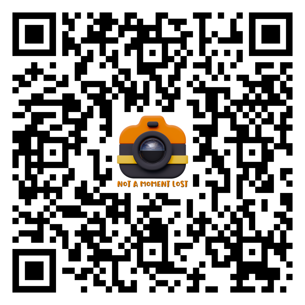 QR code for online photo gallery